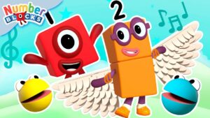 🎵 Friendship Songs with Numberblocks 1 & 2 ❤️🧡 | Learn to Count | @Numberblocks - Kingdom Kids Zone, Little Learners - Numberblocks