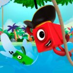Splashing Summer Sums 🌊 | Learn to Count for Kids | 12345 | @Numberblocks - Kingdom Kids Zone, Little Learners - Numberblocks