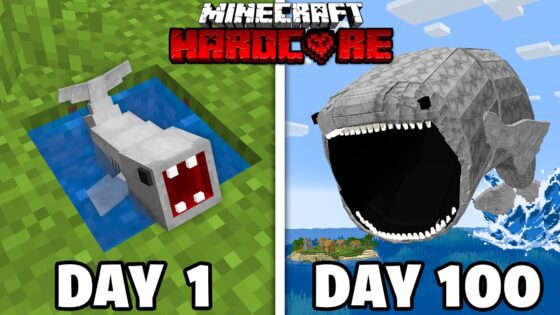 I Survived 100 Days as The BLOOP in Minecraft - Gameplay, Kingdom Kids Zone, Minecraft - EYstreem