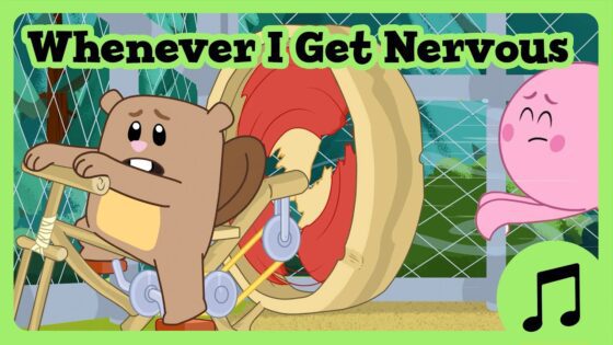 Whenever I Get Nervous Sing-Along Song 🐻🎵 Luna Chip & Inkie Music Video for Kids 🌲 - Kids (0-5), Kingdom Kids Zone - Luna, Chip & Inkie