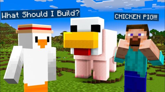 Building your Dumb Ideas - Gameplay, Kingdom Kids Zone, Minecraft - CringyGull