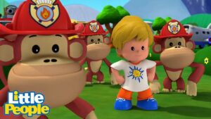 The Kids Learn to Wait Their Turn | Preschool Learning | Little People Fisher Price - Kids TV Series, Kingdom Kids Zone - Little People - Fisher Price