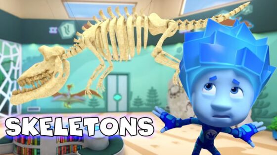 Skeletons 🔴NEW EPISODE!!🔴 | The Fixies | Cartoons for kids | Learning videos - Kingdom Kids Zone, Little Learners - The Fixies