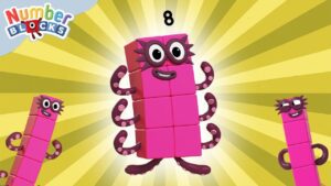 The Many Shapes of Octoblock 🐙 | Counting for Kids | @Numberblocks - Kingdom Kids Zone, Little Learners - Numberblocks