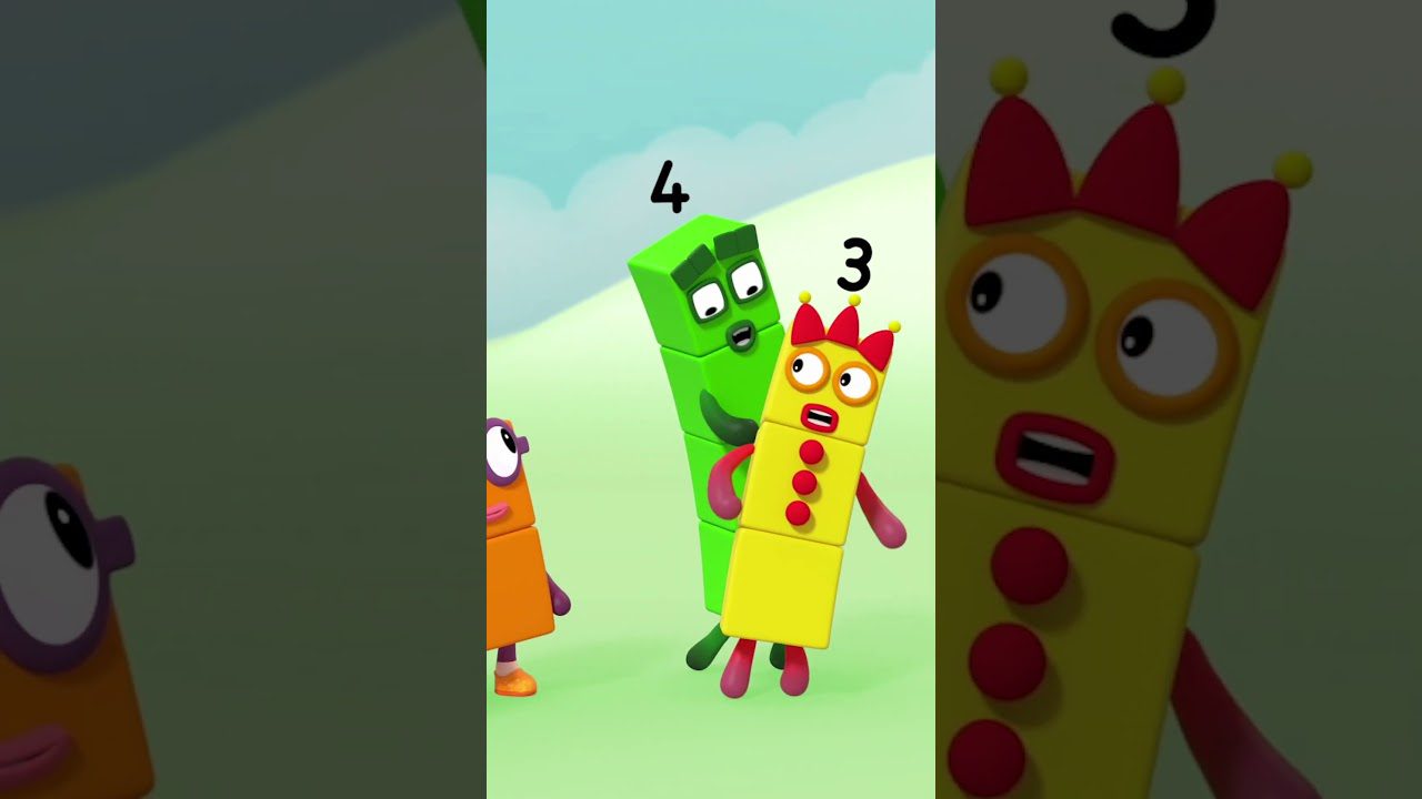 Who is that Super Numberblock? ❓ | Learn to Count | @Numberblocks #shorts - Kingdom Kids Zone, Little Learners, Shorts - Numberblocks