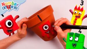 Summer Crafts Tables 🖌️ | Counting Crafts for Kids | DIY | @Numberblocks - Kingdom Kids Zone, Little Learners - Numberblocks