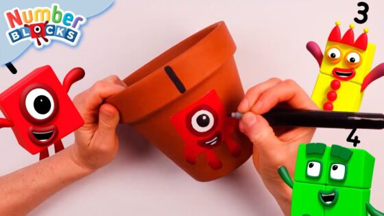 Summer Crafts Tables 🖌️ | Counting Crafts for Kids | DIY | @Numberblocks - Kingdom Kids Zone, Little Learners - Numberblocks