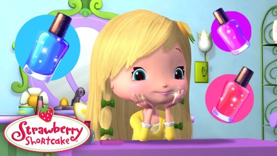 Nail Makeover with Lemon 💛 Lemon Meringue Compilation 💛 Strawberry Shortcake Full Episodes - Kids TV Series, Kingdom Kids Zone - Strawberry Shortcake - WildBrain