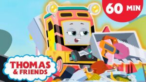 Learning How to Recycle! ♻️ | Thomas & Friends: All Engines Go! | 60+ Minutes - Kids TV Series, Kingdom Kids Zone - Thomas & Friends