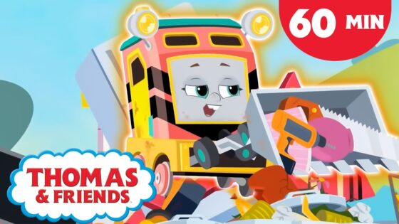Learning How to Recycle! ♻️ | Thomas & Friends: All Engines Go! | 60+ Minutes - Kids TV Series, Kingdom Kids Zone - Thomas & Friends