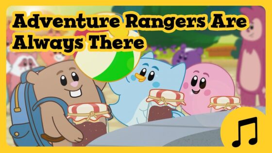 Adventure Rangers Are Always There Sing-Along Song 😊🎵 Luna Chip & Inkie Music Video for Kids 🌲 - Kids (0-5), Kingdom Kids Zone - Luna, Chip & Inkie