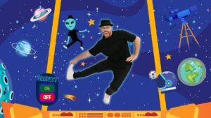 The Warm Up 🛸 Exercise Workout for kids | Songs & Brain breaks for kids - Kingdom Kids Zone, Sing With Me - DJ Raphi