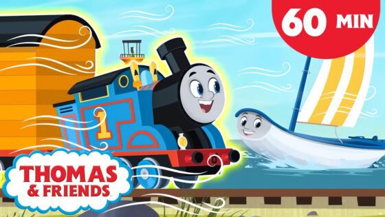 Windiest Day Ever in Sodor! | Thomas & Friends: All Engines Go! | 60+ Minutes - Kids TV Series, Kingdom Kids Zone - Thomas & Friends