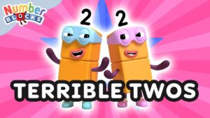 The Terrible Two's Take Over! 🟧🟧 | Learn to Count for Kids | @Numberblocks - Kingdom Kids Zone, Little Learners - Numberblocks