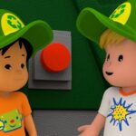 Koby and Eddie Recycle for the Animals | Preschool Learning | Little People – Fisher Price - Kids TV Series, Kingdom Kids Zone - Little People - Fisher Price