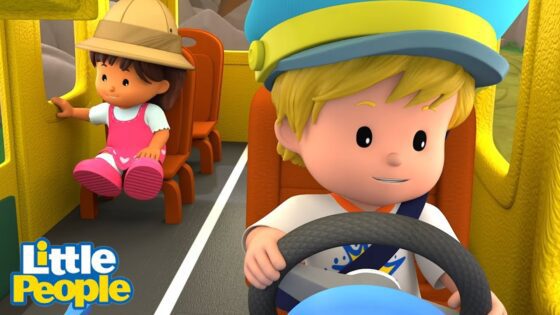 All Aboard The Jungle Bus | 2 Hours of Preschool Learning | Little People – Fisher Price - Kids TV Series, Kingdom Kids Zone - Little People - Fisher Price