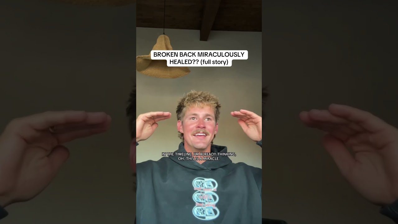 Broken back Healed?🤯 (Full Story) - Shorts, Testimonies - Witness21