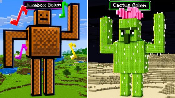 I Built More Golems in Minecraft - Gameplay, Kingdom Kids Zone, Minecraft - CringyGull