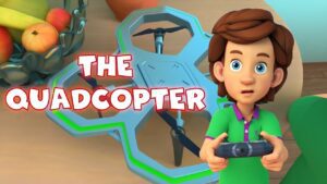 The Quadcoper | The Fixies | Cartoons for kids | Learning videos - Kingdom Kids Zone, Little Learners - The Fixies