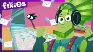 Simka says you shouldn't read other peoples messages, privacy is important! | Learn with The Fixies - Kingdom Kids Zone, Little Learners - The Fixies