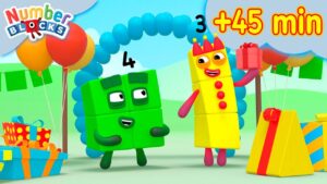 Back to School Songs! 🌞 | Learn to Count for Kids | 12345 | @Numberblocks - Kingdom Kids Zone, Little Learners - Numberblocks