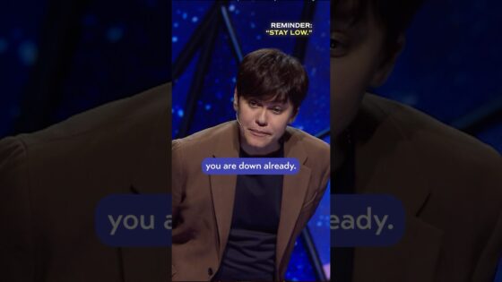 REMINDER: “STAY LOW.” 🔔 - Healing Grace, Hope & Healing, Shorts - Joseph Prince