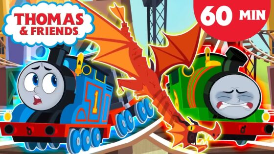 Thomas and the Great Dragon Chase! | Thomas & Friends: All Engines Go! | 60+ Minutes - Kids TV Series, Kingdom Kids Zone - Thomas & Friends