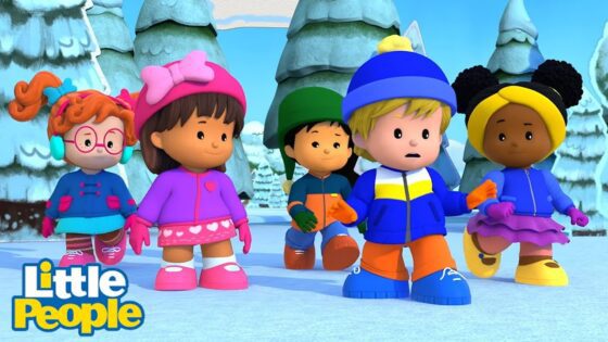 The Mysterious Snow Creature of Snowglobia | Preschool Learning | Little People – Fisher Price - Kids TV Series, Kingdom Kids Zone - Little People - Fisher Price