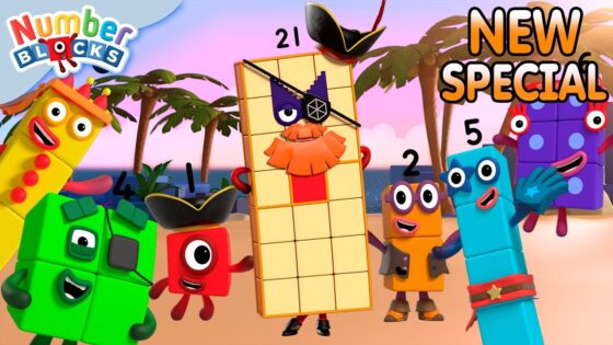 Journey to Hexagon Island 🏴‍☠️ | Learn to Count | 12345 | @Numberblocks - Kingdom Kids Zone, Little Learners - Numberblocks