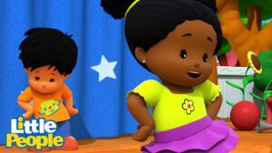 Tessa Teaches Her Friends To Dance | 2 Hours of Preschool Learning | Little People – Fisher Price - Kids TV Series, Kingdom Kids Zone - Little People - Fisher Price