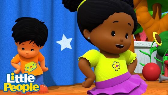 Tessa Teaches Her Friends To Dance | 2 Hours of Preschool Learning | Little People – Fisher Price - Kids TV Series, Kingdom Kids Zone - Little People - Fisher Price