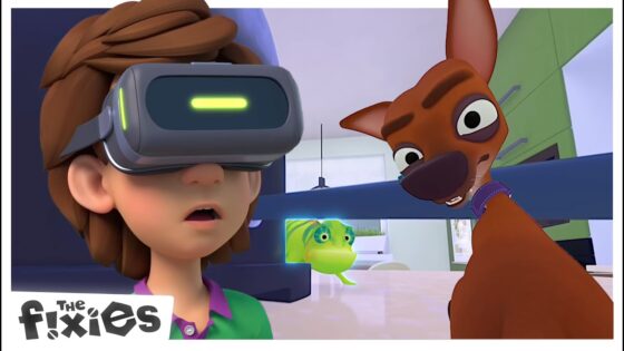 Virtual Reality – The Fixies | Tom Thomas enters VIRTUAL REALITY! - Kingdom Kids Zone, Little Learners - The Fixies
