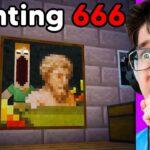 Testing Scary Minecraft Myths Trapped Inside Paintings… - Gameplay, Kingdom Kids Zone, Minecraft - EYstreem