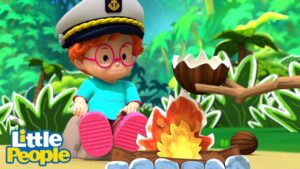 The Kids Get Cast Away on an Island | Preschool Learning | Little People – Fisher Price - Kids TV Series, Kingdom Kids Zone - Little People - Fisher Price