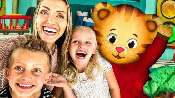 See Daniel Tiger's Neighborhood In REAL LIFE! 🐯 Educational Video For Kids In A Children's Museum! - Kingdom Kids Zone, Little Learners - Happy Hubbard’s - Educational Videos for Kids
