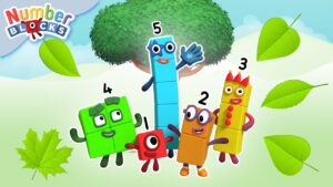 Counting Falling Leaves 🍃 | Learn to Count for Kids | 12345 | @Numberblocks - Kingdom Kids Zone, Little Learners - Numberblocks