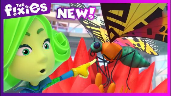 BRAND NEW | The Butterfly – The Fixies | Verda is obsessed with these Butterflies! 🦋 - Kingdom Kids Zone, Little Learners - The Fixies