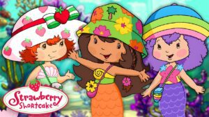 Becoming Mermaids! π Halloween Spooky Compilation π Strawberry Shortcake Full Episodes - Kids TV Series, Kingdom Kids Zone - Strawberry Shortcake - WildBrain