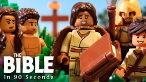 The Bible in 90 Seconds | LEGO Animation - Bible Stories, Kingdom Kids Zone - Go Chatter Studios
