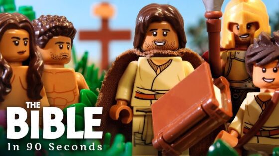 The Bible in 90 Seconds | LEGO Animation - Bible Stories, Kingdom Kids Zone - Go Chatter Studios