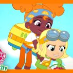 Jetpack Teamwork 🧡 Strawberry Shortcake 🧡 Orange Blossom Compilation | Full Episodes | Kids Show - Kids TV Series, Kingdom Kids Zone - Strawberry Shortcake - WildBrain