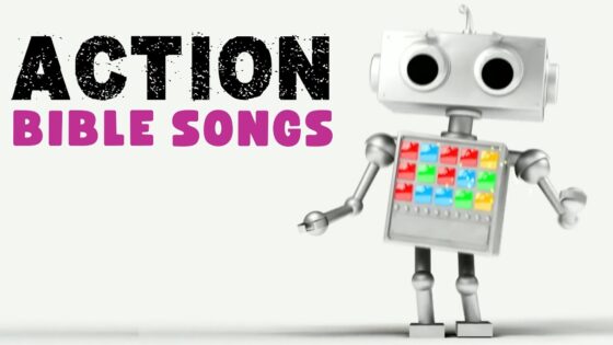 Action BIBLE Songs for Kids – Jett the Robot – Dance and Worship Fun! - Kingdom Kids Zone, Sing With Me - Listener Kids