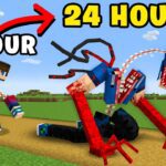 I Trained Like a PARASITE for 24 Hours - Gameplay, Kingdom Kids Zone, Minecraft - EYstreem