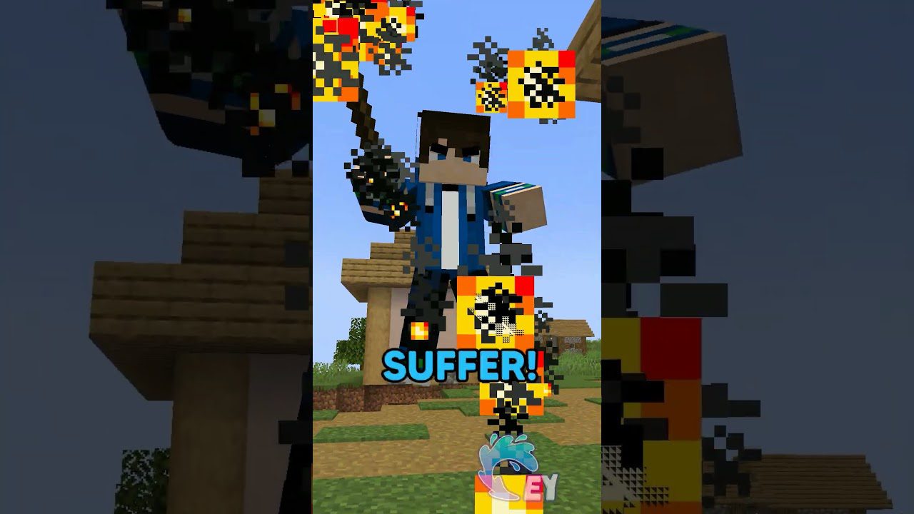 Minecraft, But Spells Make You Stronger… - Gameplay, Kingdom Kids Zone, Minecraft - EYstreem