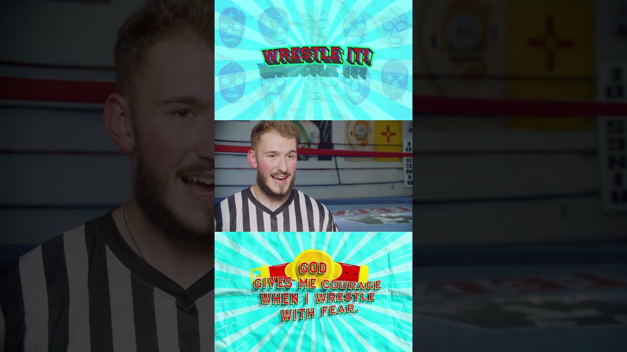 Gideon vs Fear Wrestle It Ep 1 - Kingdom Kids Zone, Shorts, Shows - The LKIDS Show