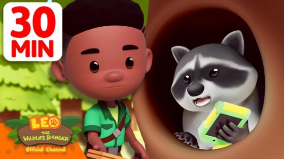 HAND OVER THE DEVICE, RACCOON! 📱🦝 | 30 Min | Leo the Wildlife Ranger | Kids Cartoons - Kids TV Series, Kingdom Kids Zone - Leo the Wildlife Ranger - Official Channel