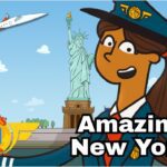 New York Airplane Adventures ✈️ Plane, Landmarks & Fun for Kids | Let's Go See - Kingdom Kids Zone, Little Learners - Let's Go See