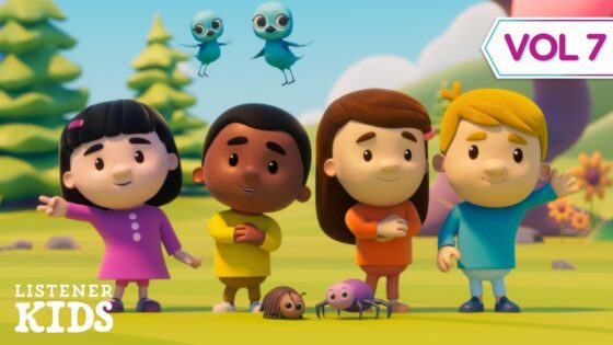 Vol. 7 "Jesus Love the Little Children" by Listener Kids – 8 Bible songs for preschoolers - Kingdom Kids Zone, Sing With Me - Listener Kids