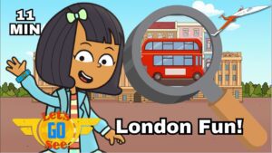 We Got Invited to Buckingham Palace! | Let's Go See - Kingdom Kids Zone, Little Learners - Let's Go See