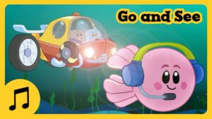 Go and See Sing-Along Song 👻🎵 Luna Chip & Inkie 🌲 Spooky Songs for Kids - Kids (0-5), Kingdom Kids Zone - Luna, Chip & Inkie